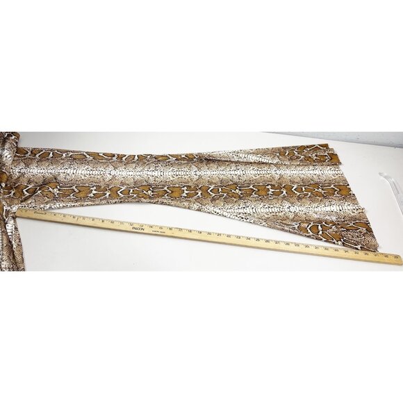 Saints & Hearts Large (27x37) Snake Bell Bottom Festival Costume Disco Pants EUC - Picture 5 of 11